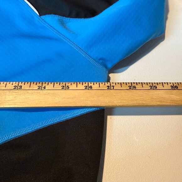 Proquip Men XXL Golf Pullover Tourflex Cyclone Playing Blue 1/4 Zip Long Sleeve - Picture 7 of 9